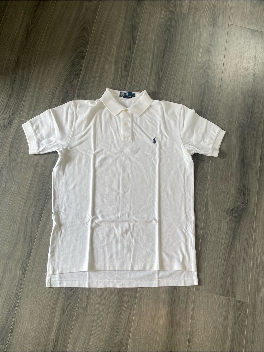 Polo Ralph Lauren White polo shirt Men’s Large L Preppy Classic Golf Tennis